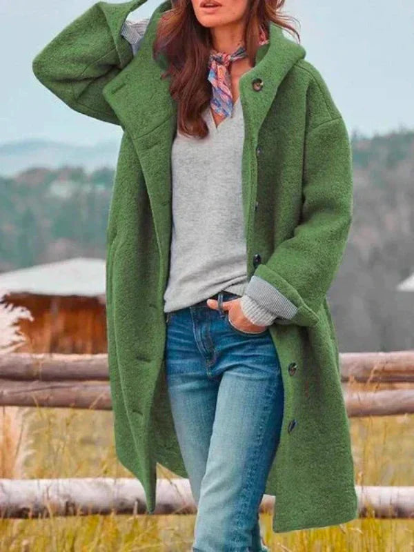Aira Nord™ | Elegant lång vinterkappa
