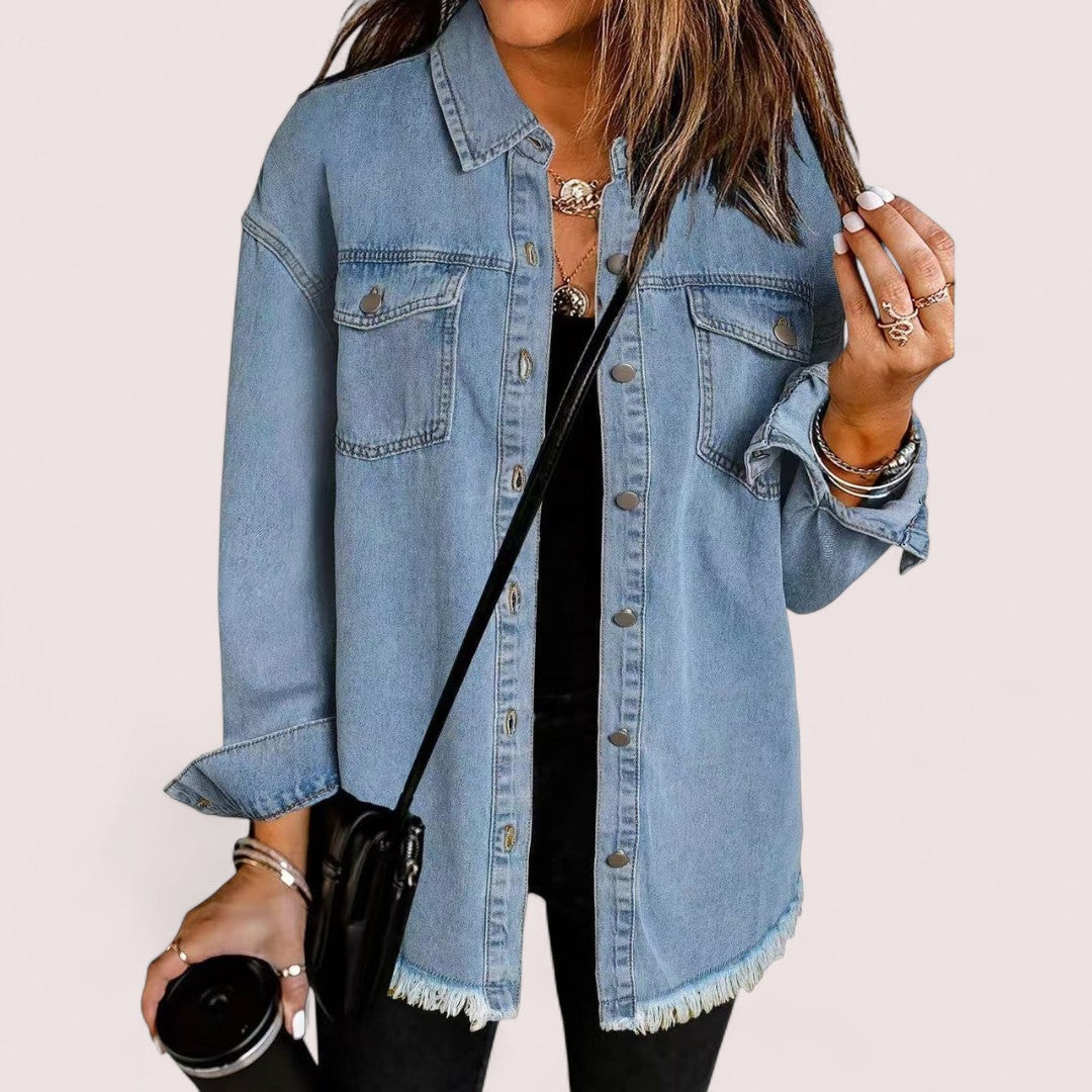 Aira Nord™ | Jeansjacka med tidlös passform
