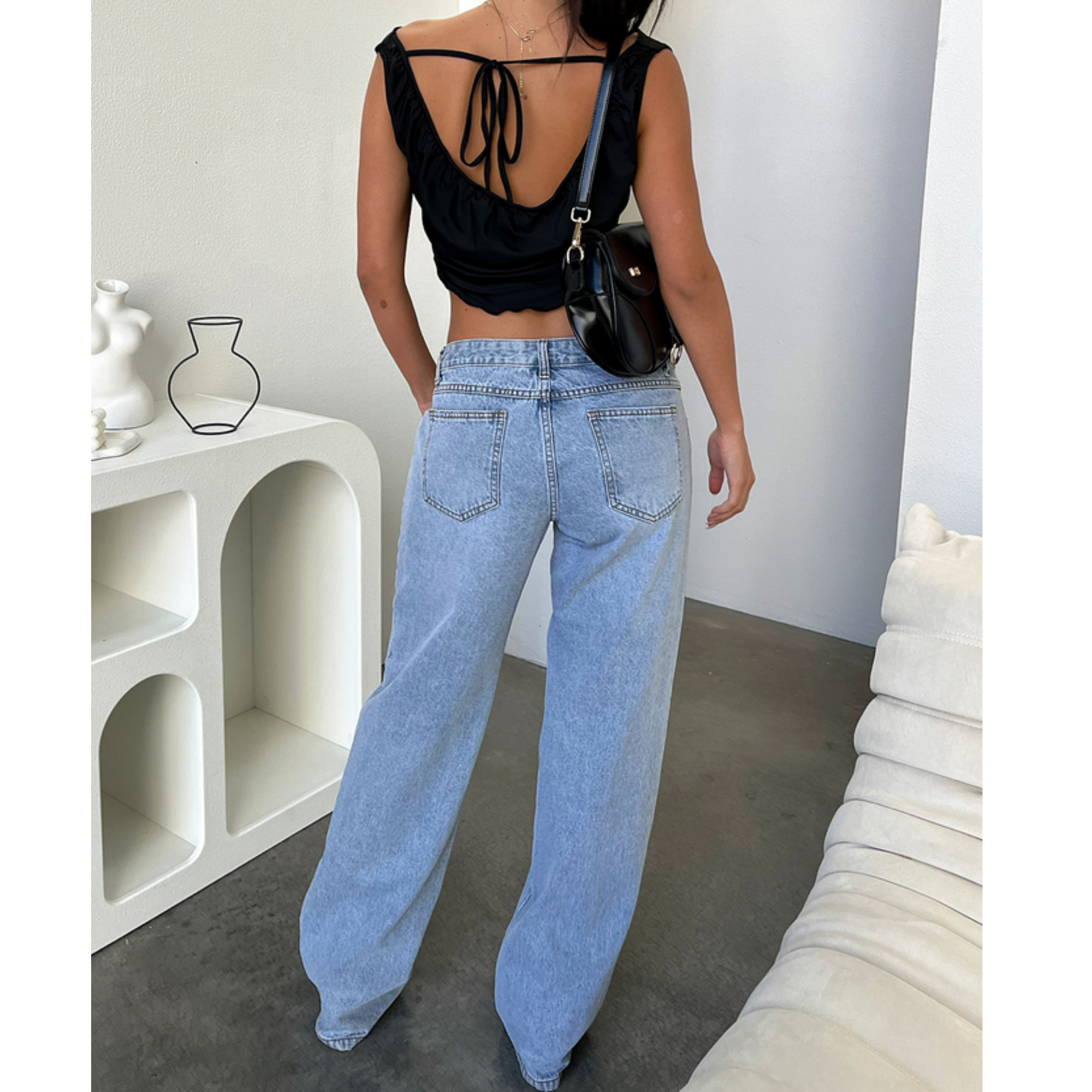 Aira Nord™ | Lågmidjade Jeans