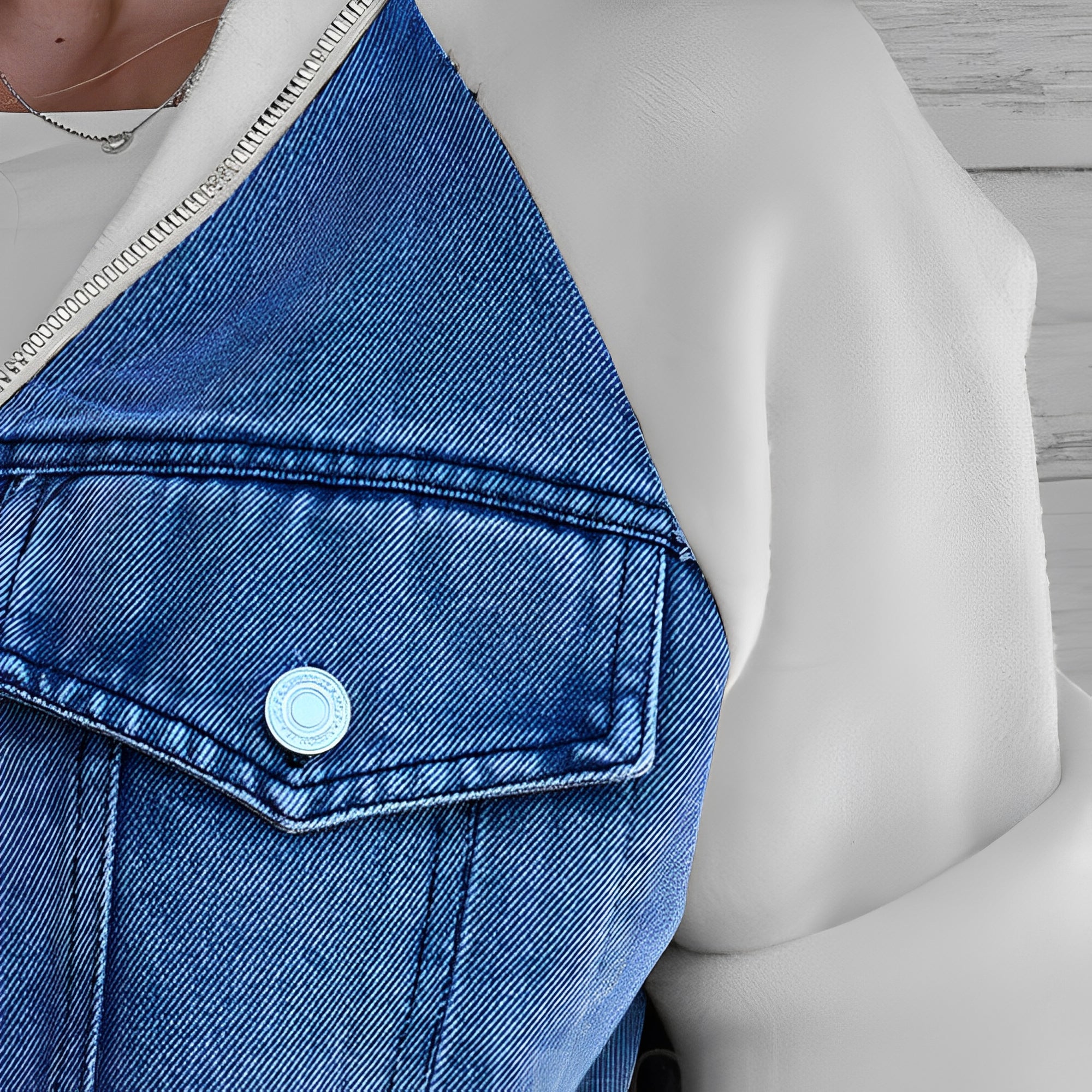 Aira Nord™ | unik denimjacka med vintage twist