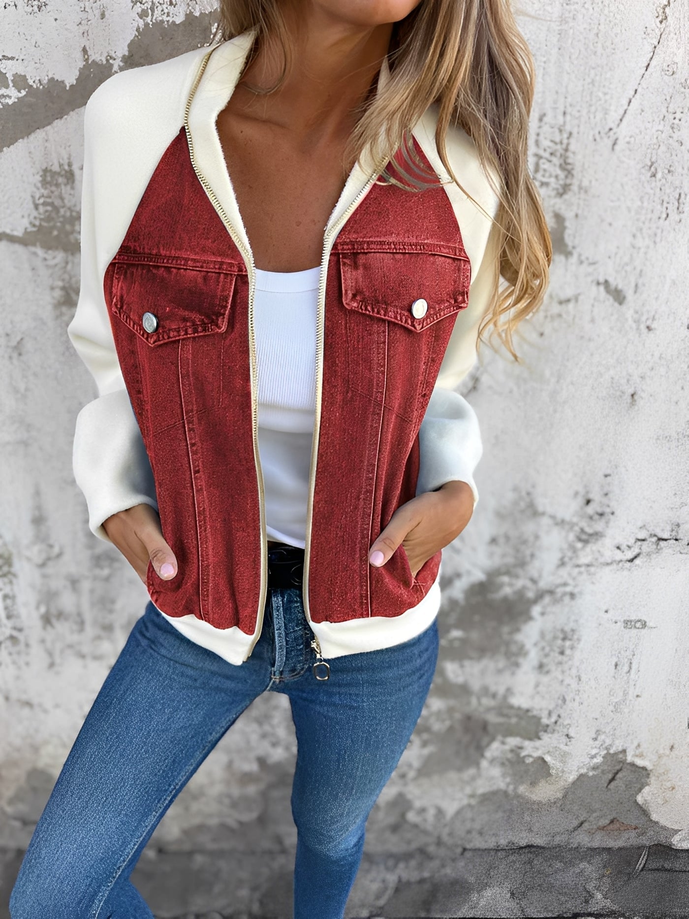 Aira Nord™ | unik denimjacka med vintage twist
