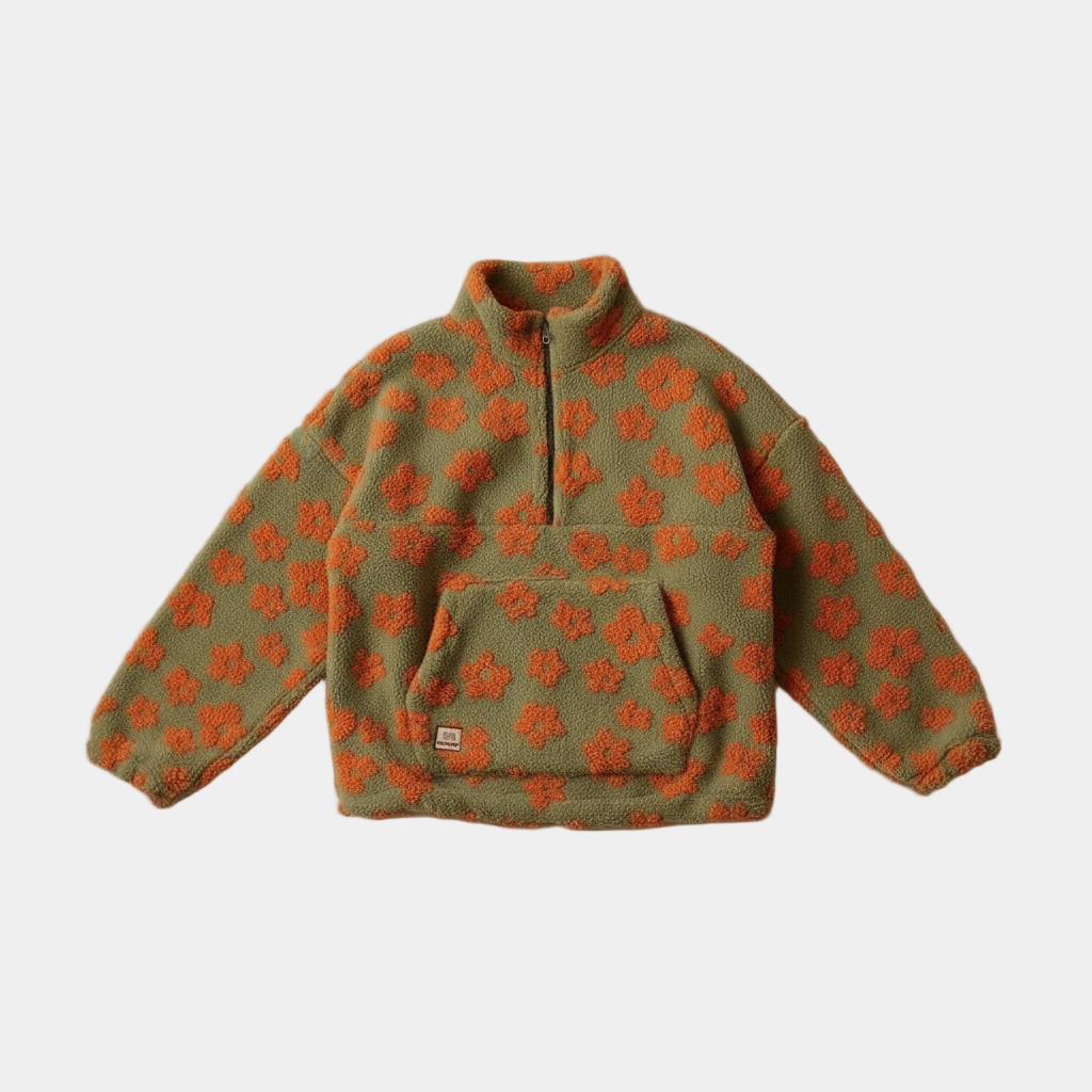 Aira Nord™ | Cozy Bloom Fleecejacka