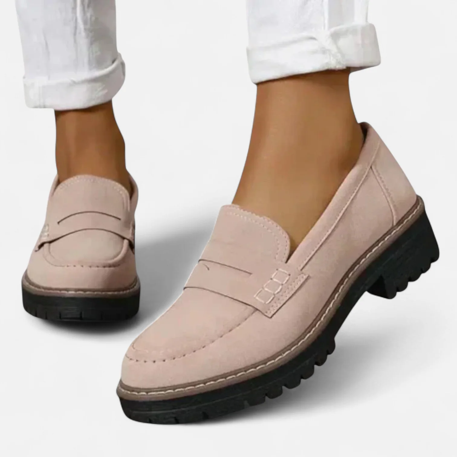 Aira Nord™ | Eleganta moccasiner med ortopediskt stöd