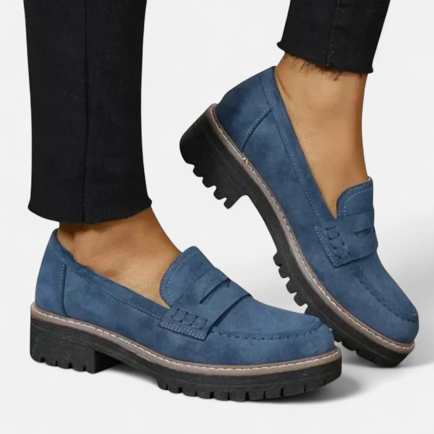 Aira Nord™ | Eleganta moccasiner med ortopediskt stöd