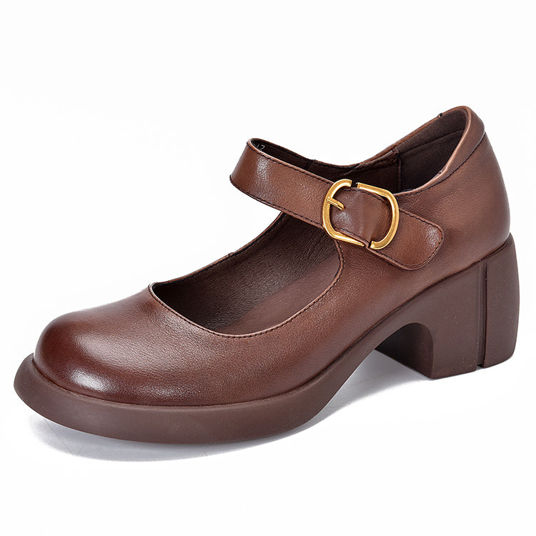 Aira Nord™ | Läder Mary Janes
