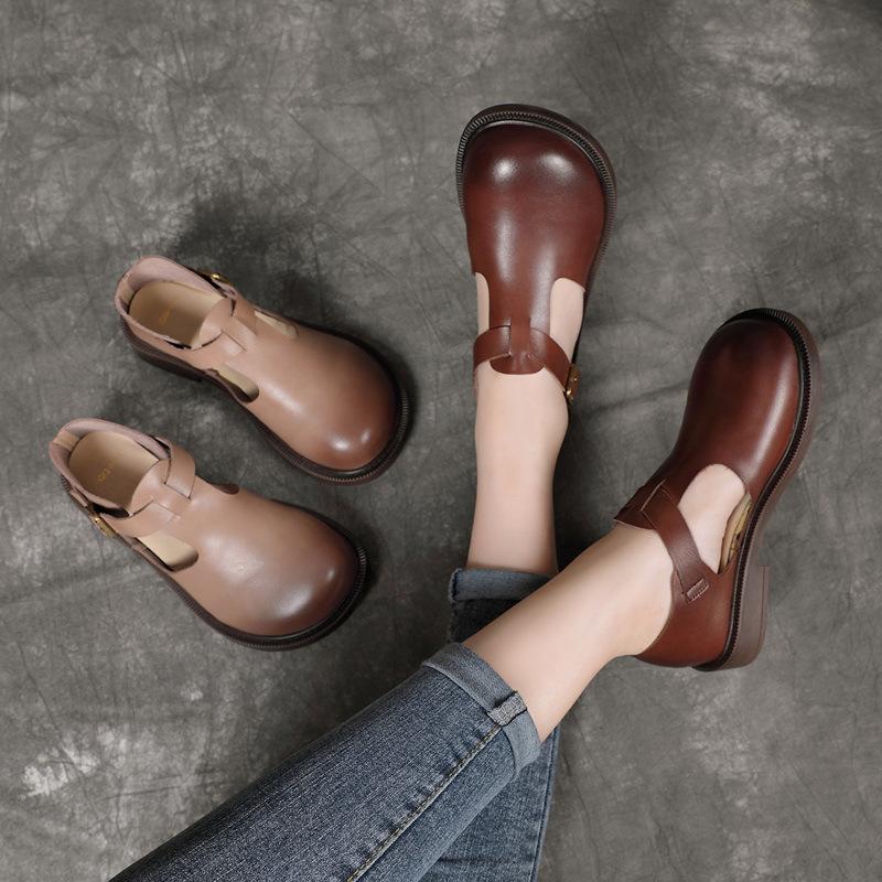 Aira Nord™ | Läder Mary Janes