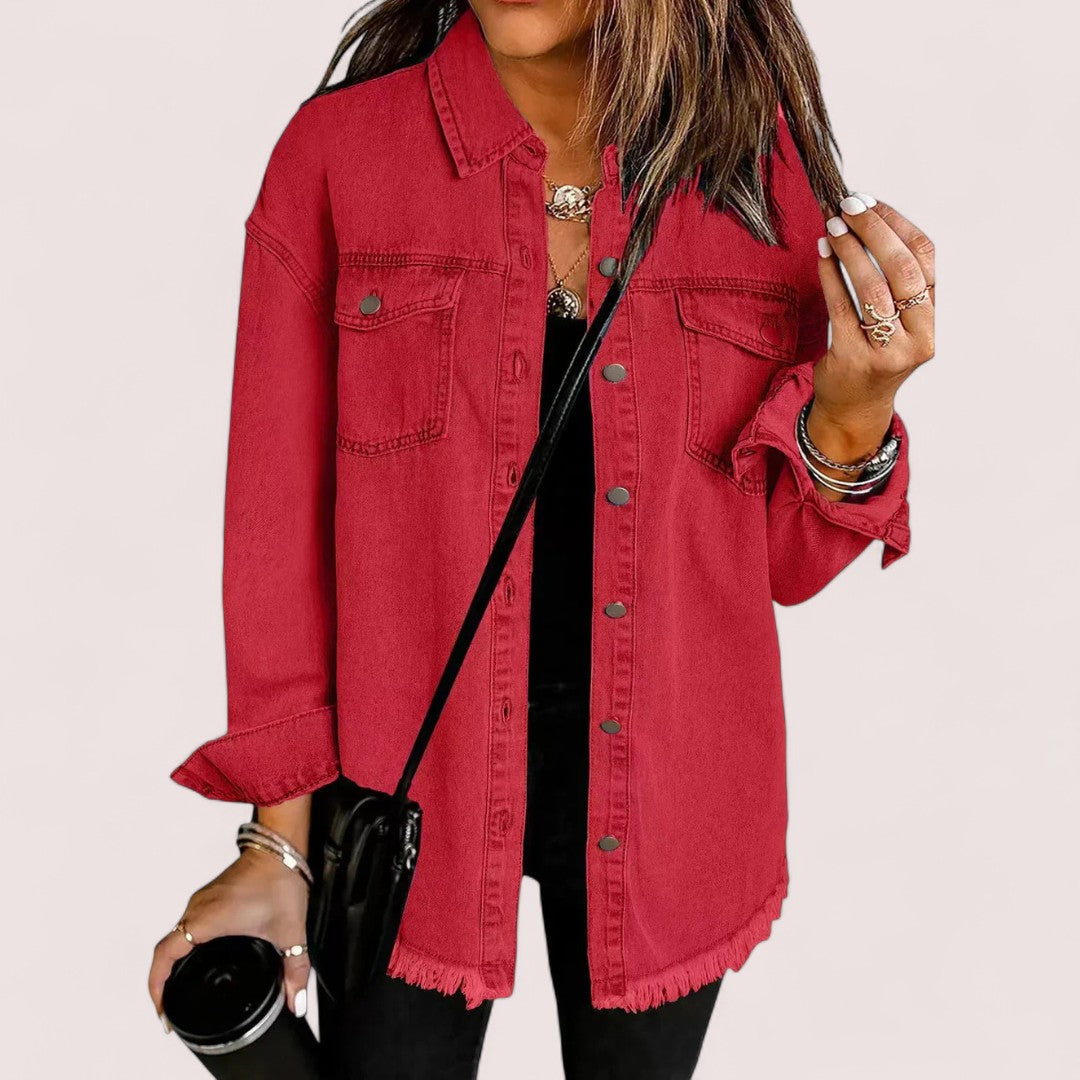 Aira Nord™ | Jeansjacka med tidlös passform