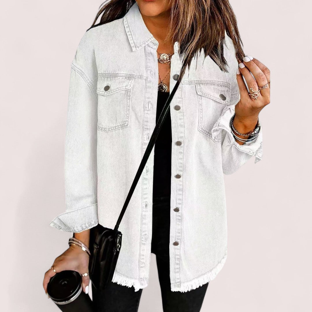 Aira Nord™ | Jeansjacka med tidlös passform