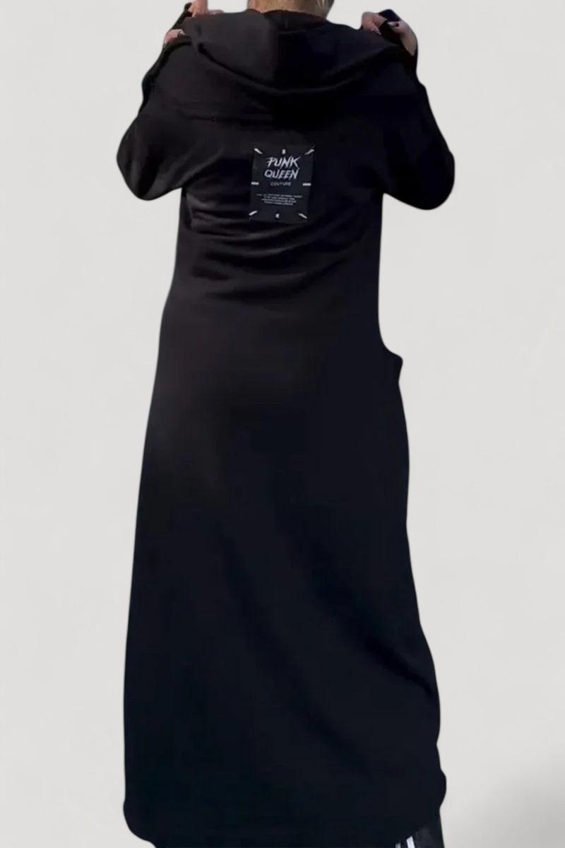 Aira Nord™ |  Lång hoodie med dragkedja
