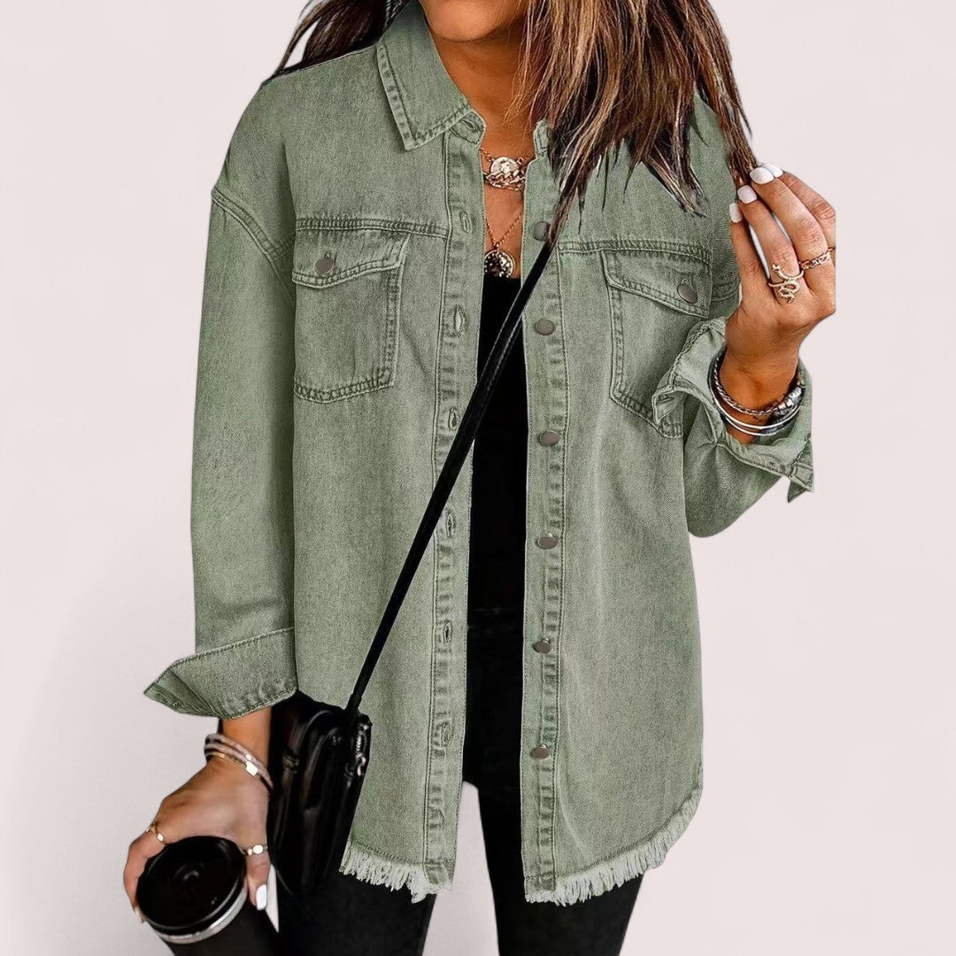 Aira Nord™ | Jeansjacka med tidlös passform