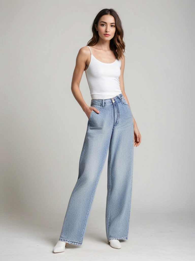 Aira Nord™ | Jean Patchwork Zerstört