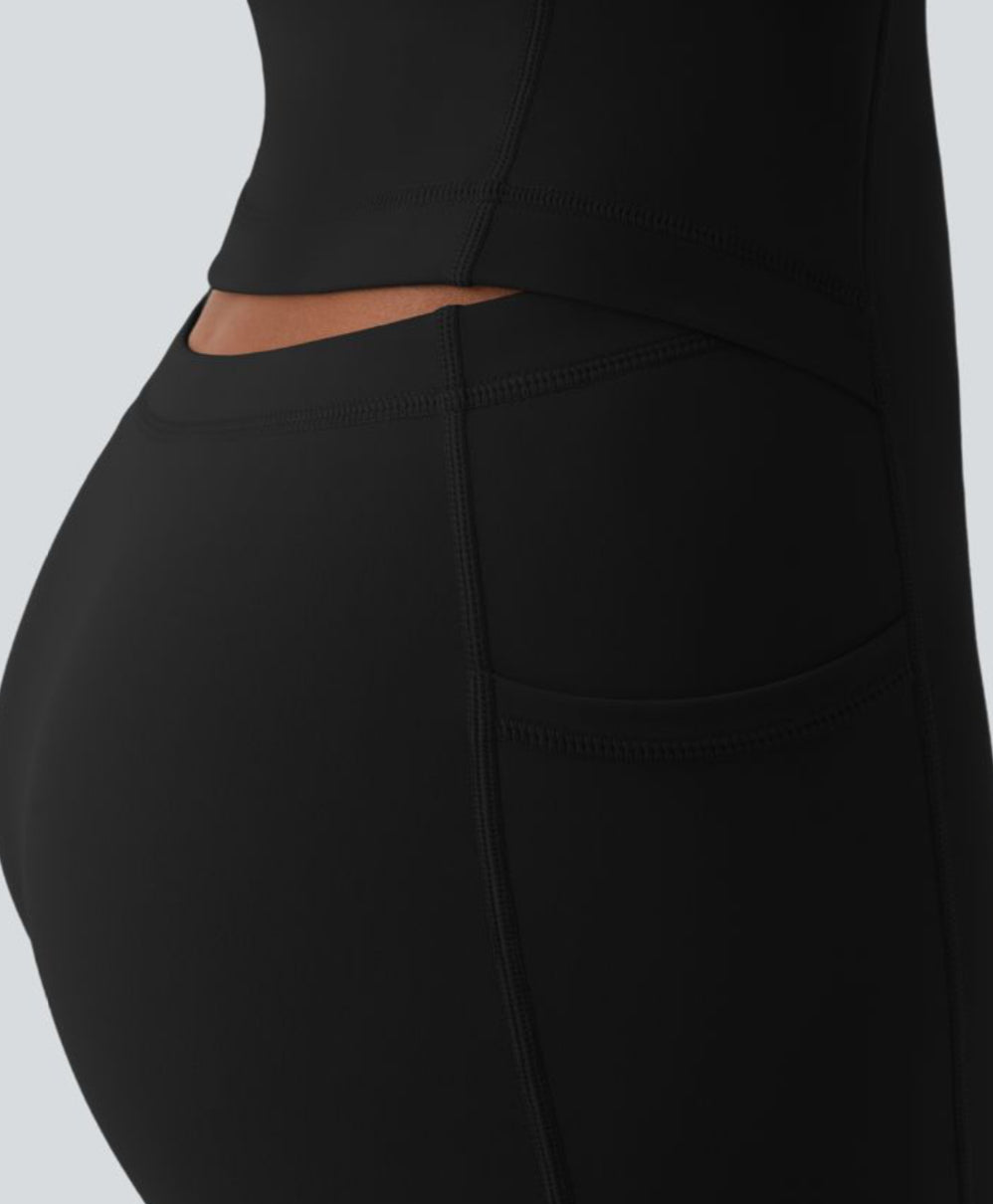 Aira Nord™ | Breeze Comfort Klänning – Sommarklänning med Osynliga Shorts & Gömda Ficka