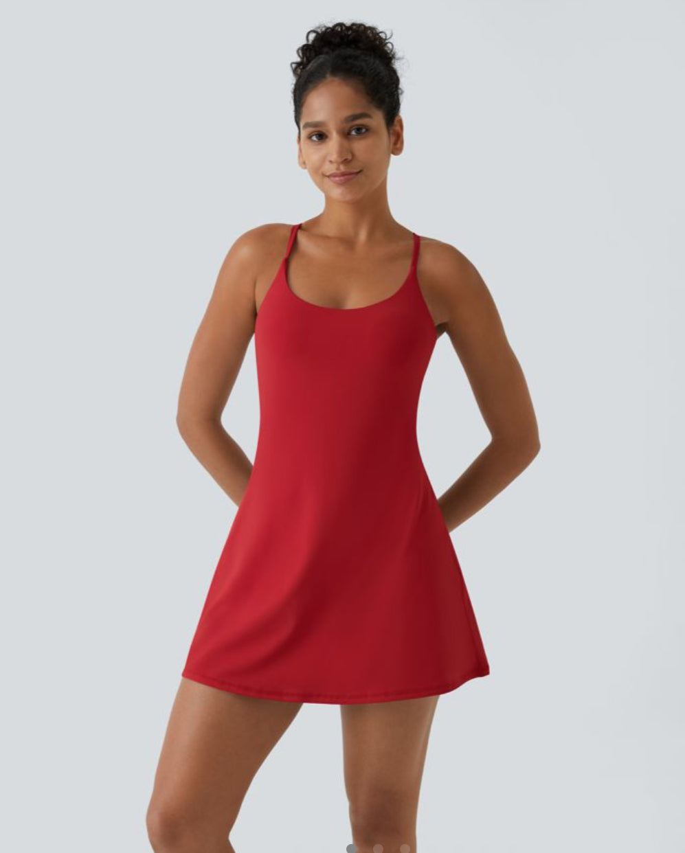 Aira Nord™ | Breeze Comfort Klänning – Sommarklänning med Osynliga Shorts & Gömda Ficka
