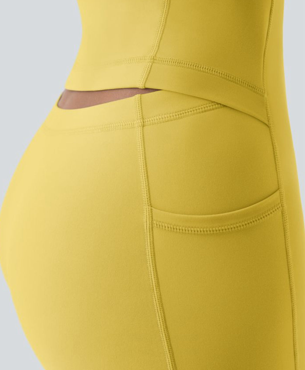 Aira Nord™ | Breeze Comfort Klänning – Sommarklänning med Osynliga Shorts & Gömda Ficka