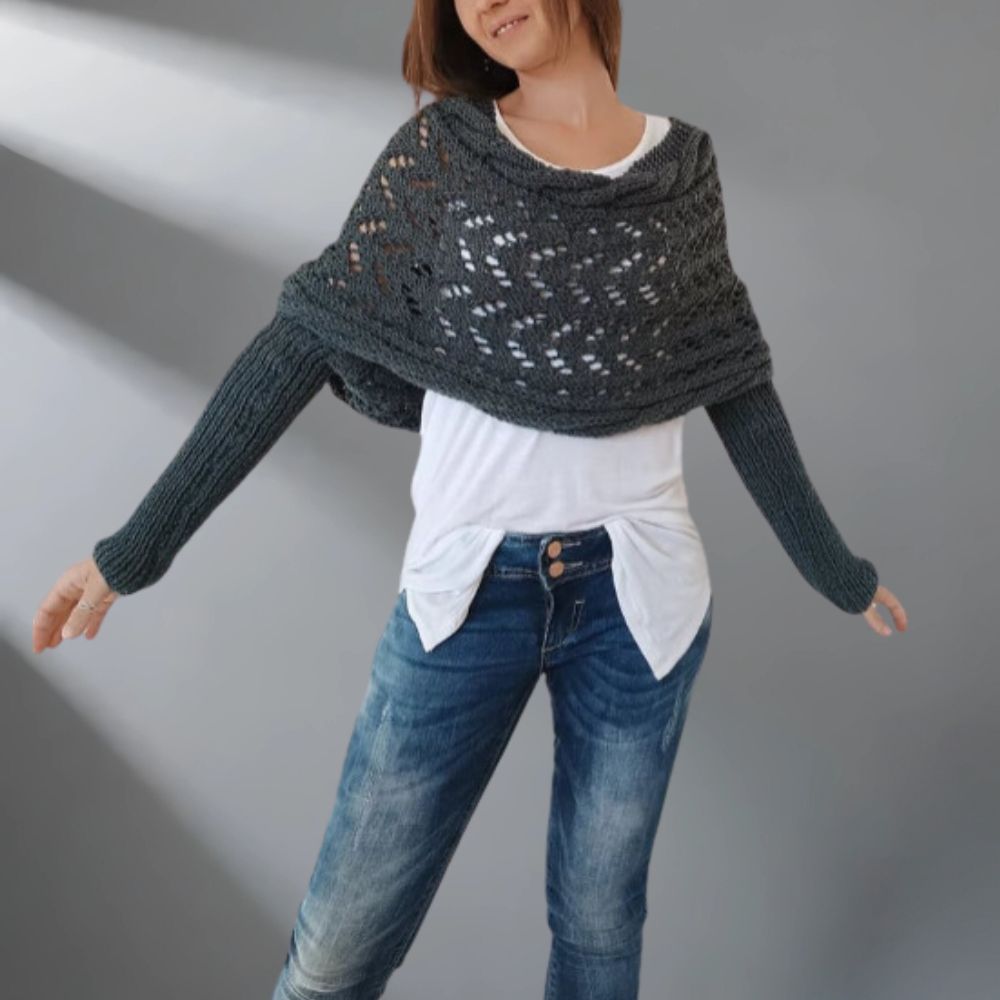 Aira Nord™ | Stickad scarf