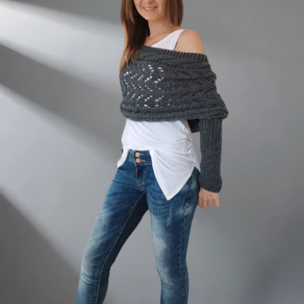 Aira Nord™ | Stickad scarf