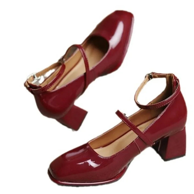 Aira Nord™ | Eleganta Mary Janes med ankelrem
