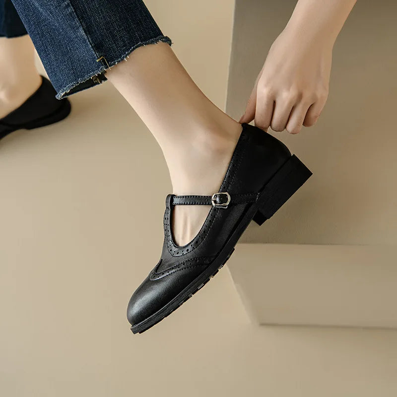Aira Nord™ | Eleganta T-rem Mary Janes